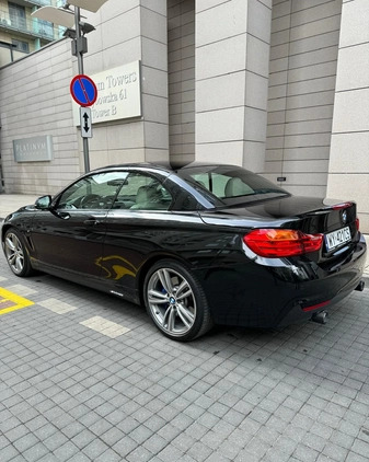 BMW Seria 4 cena 196800 przebieg: 96500, rok produkcji 2016 z Warszawa małe 121